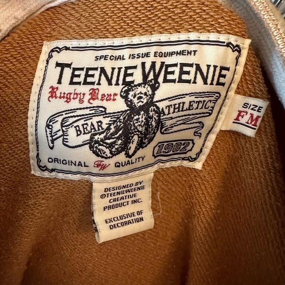 Vintage Rare 90s/Y2K Teenie Weenie Bear Sweatshirt Jumper Size Medium - Picture 6 of 7